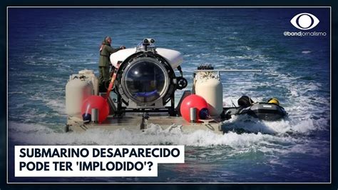 implodir submarino - destroços submarino